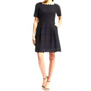 Banana republic black, size 6 petite cocktail dress